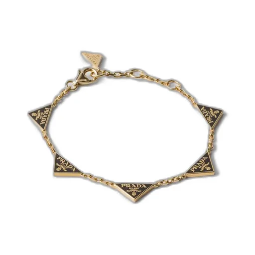 Enameled metal bracelet
