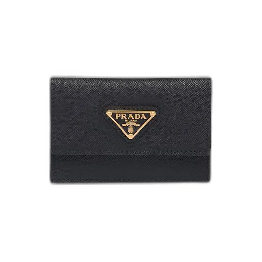 Saffiano leather card holder