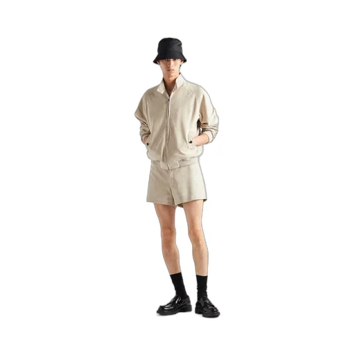 Suede bomber jacket