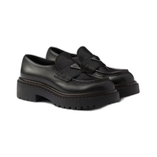 Leather loafers