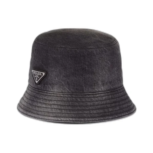 Denim bucket hat