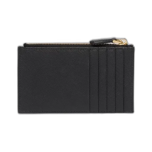 Saffiano leather card holder