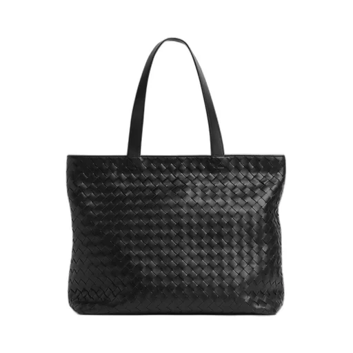 Large Intrecciato Zipped Tote