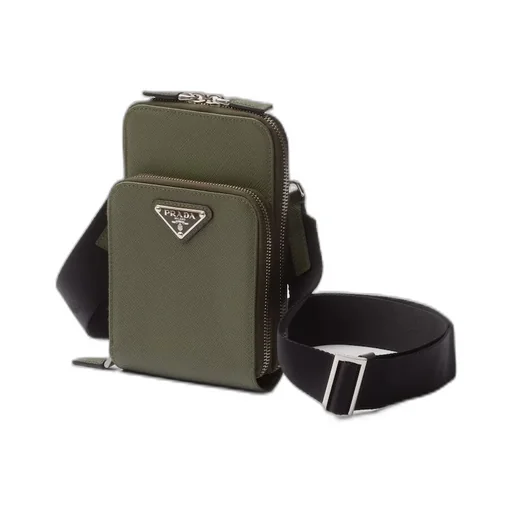 Saffiano leather smartphone case