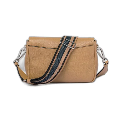 Leather shoulder bag