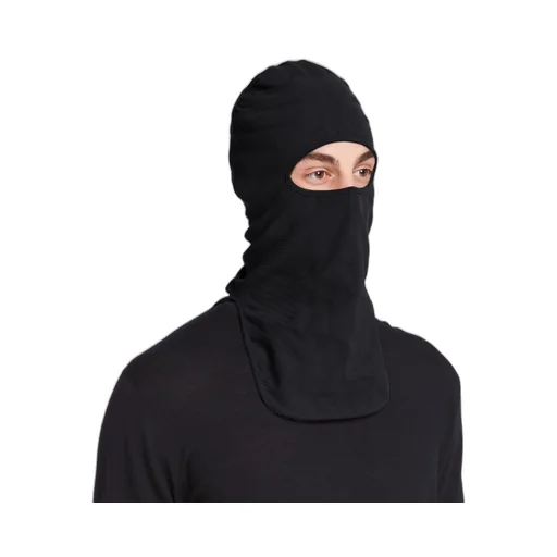 Technical knit ski mask