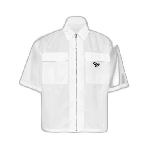 Short-sleeve light Re-Nylon shirt