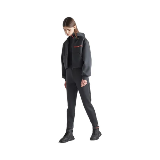 Recycled double jersey sweatshirt