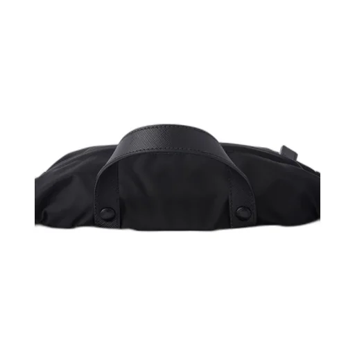 Re-Nylon and Saffiano leather backpack