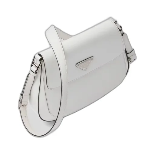 Prada Cleo brushed leather shoulder bag
