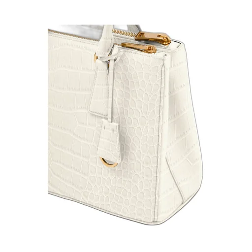 Medium Prada Galleria crocodile leather bag