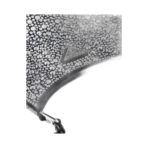 Prada Cleo satin bag with crystals