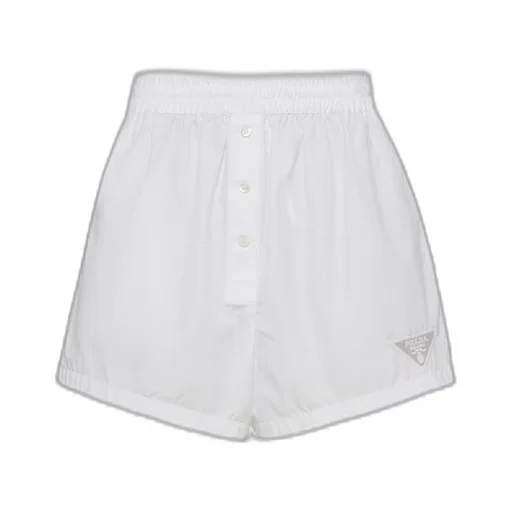 Poplin shorts
