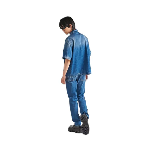 Five-pocket denim jeans