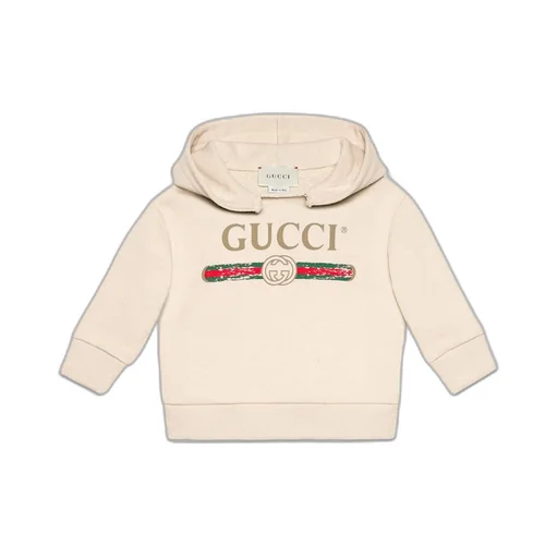 Baby sweatshirt with Gucci logo