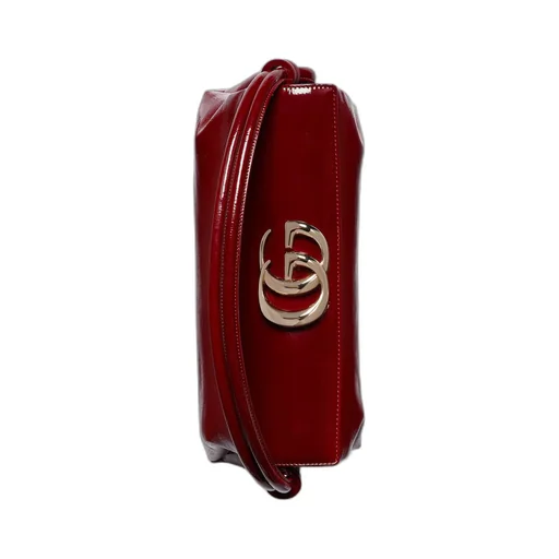 Small top handle bag with Double G