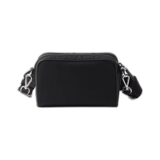 Re-Nylon and Saffiano leather shoulder bag