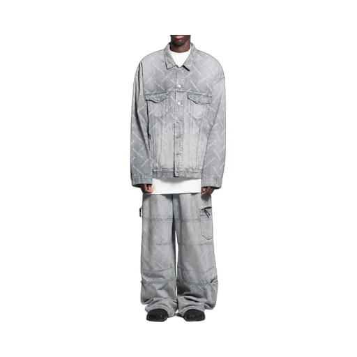 Bal Diagonal Allover Cargo Pants
