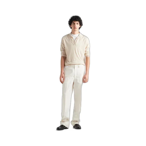 Cashmere polo shirt