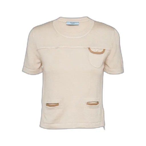 Wool and silk crew-neck sweater