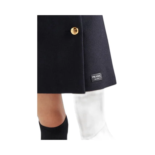 Wool miniskirt
