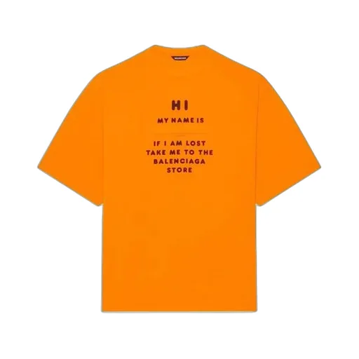 Hi My Name Is Wide Fit T-Shirt 