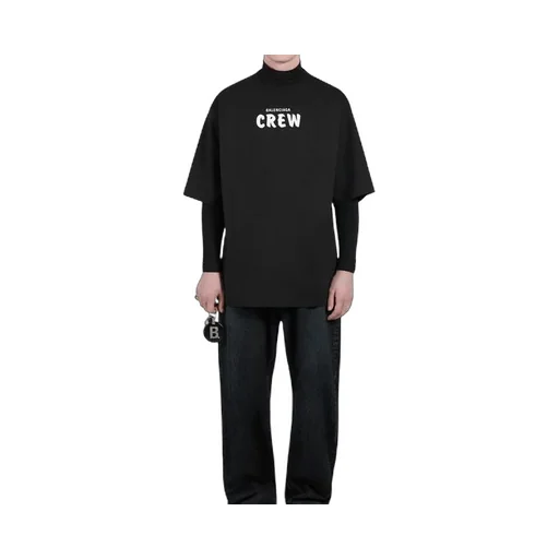Crew Alphabet Printing T-Shirt