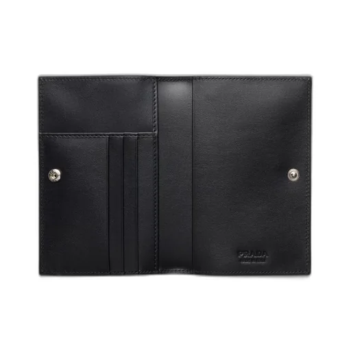 Brushed leather passport holder