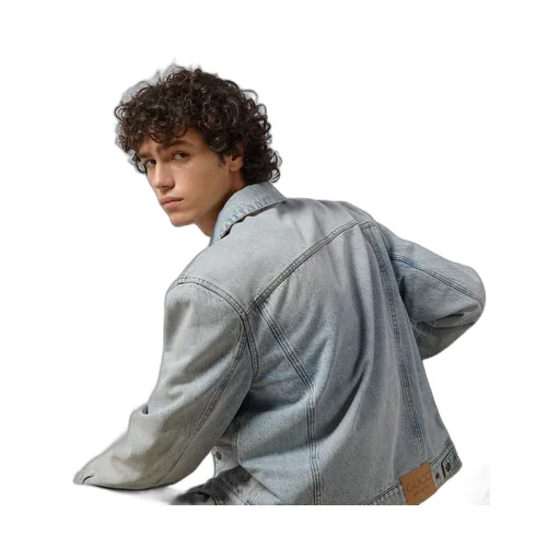 Reversible denim jacket