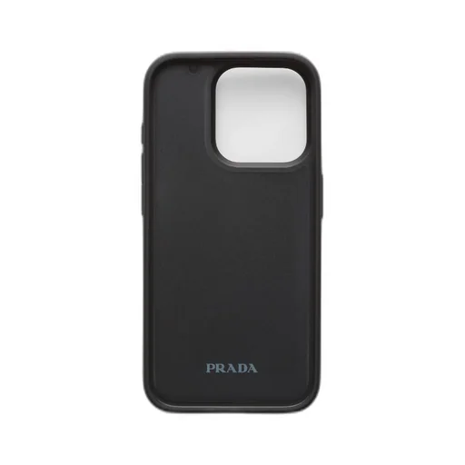 Saffiano leather cover for iPhone 15 Pro