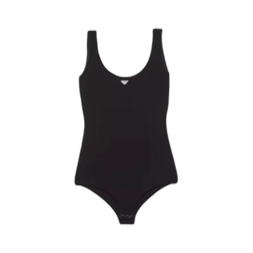 Stretch jersey bodysuit