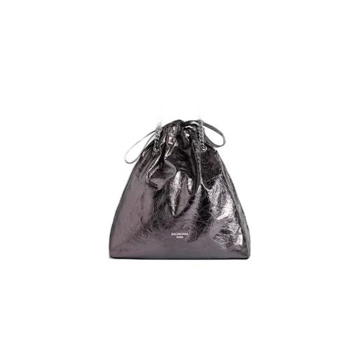 Crush Medium Tote Bag Metallized