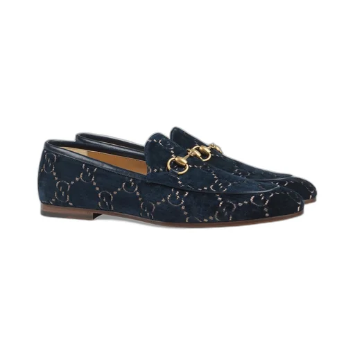 Men's Gucci Jordaan GG velvet loafer