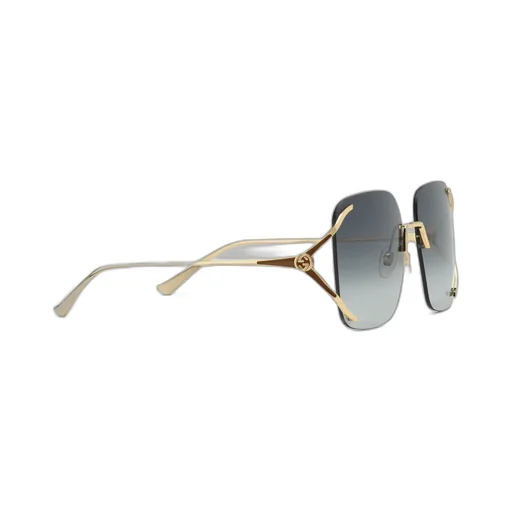Square metal sunglasses