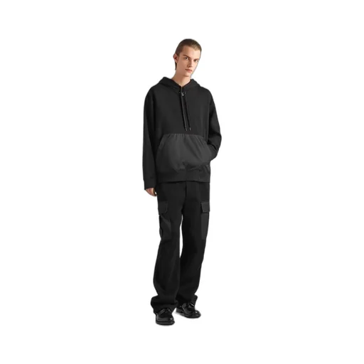 Cotton fleece hoodie
