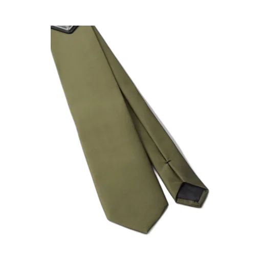 Re-Nylon gabardine tie