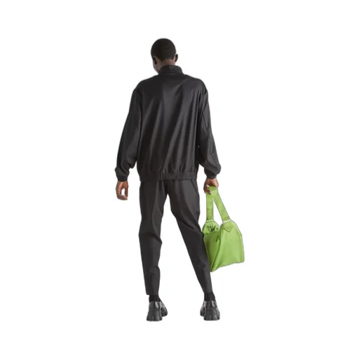 Wool blouson jacket