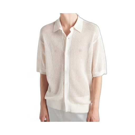 Silk and cotton cardigan