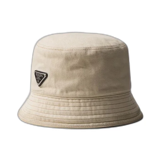 Worn bull-denim bucket hat