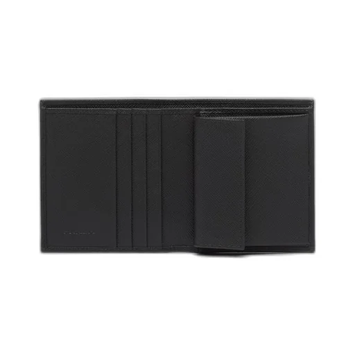 Saffiano leather wallet