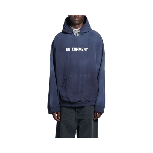 No Comment Hoodie Wide Fit