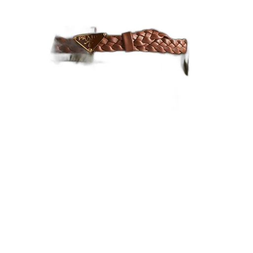 Nappa leather belt