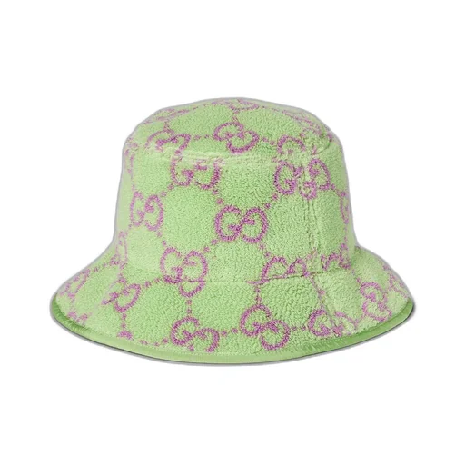 GG terrycloth jacquard bucket hat