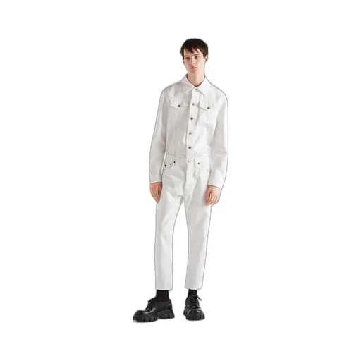 Five-pocket bull denim jeans