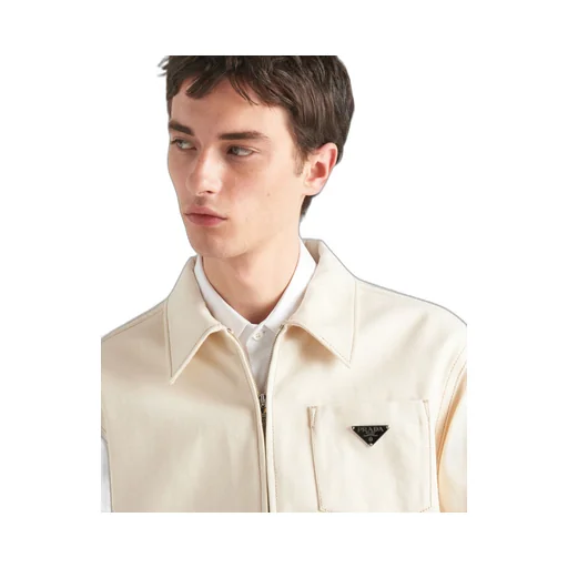 Bull denim blouson jacket