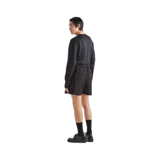 Long-sleeved cotton T-shirt