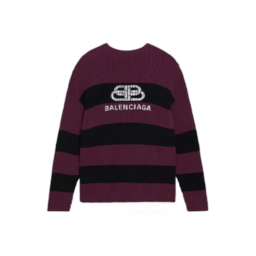 Border BB Knit Sweater