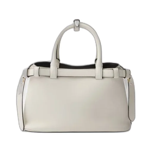 Prada Buckle small leather handbag with double belt
