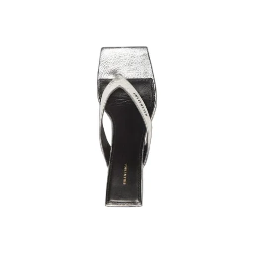Double Square Sandals Silver