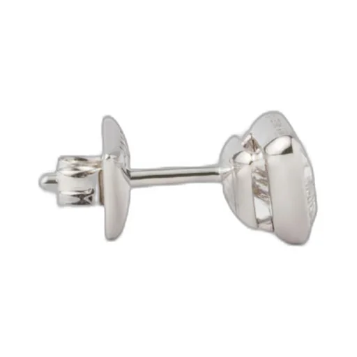 Eternal Gold single earring - white gold and laboratory-grown diamonds